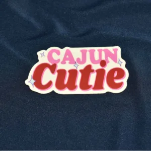 Cajun Cutie Sticker