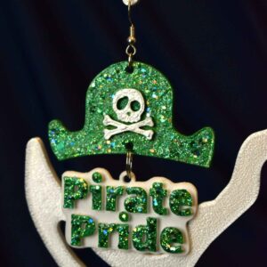 Galvez Elementary / Middle School Pirate Pride Drop Earrings