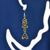 STA, St. Amant High School, St Amant Gators, STA drop earrings